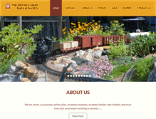 Tablet Screenshot of denvergardenrailway.org